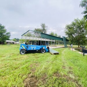 setting carport on property
